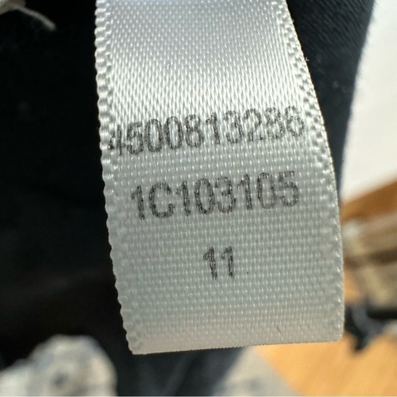 Chico’s Black White Cropped Open Front Jacket Blazer, Size 1, Medium - Picture 8 of 10